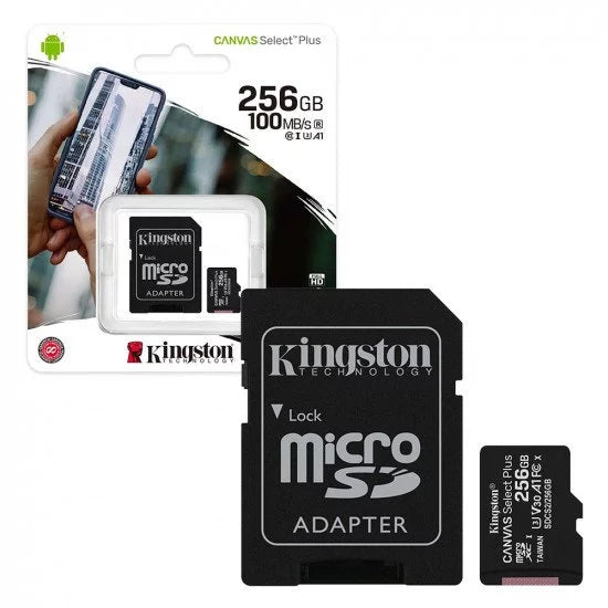 Kingston Canvas Select Plus microSD Card Kingston Canvas Select Plus microSD Card